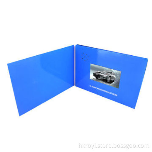 Greeting card with promotional video, more than style, let everyone know you